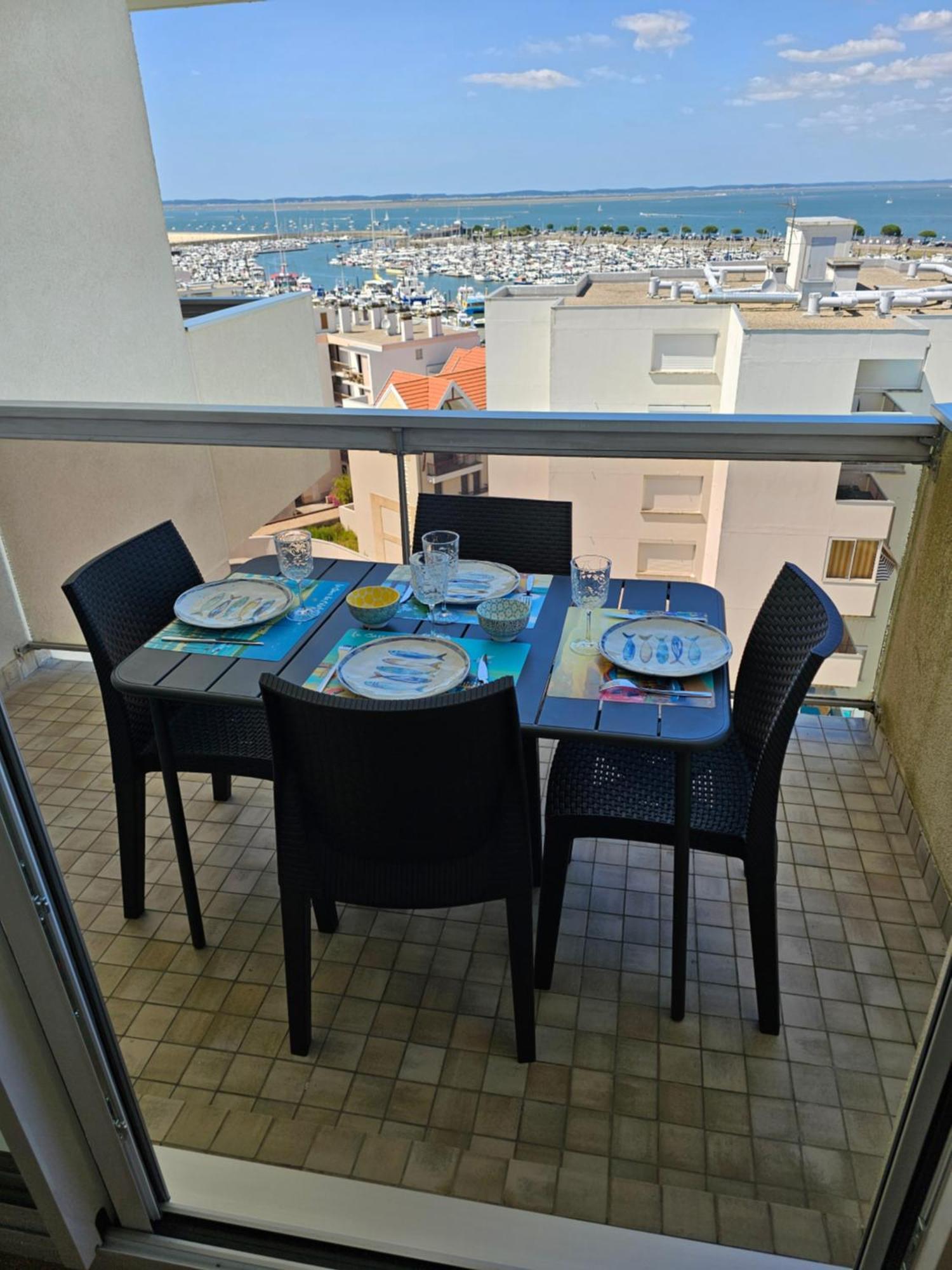 Appartamento Vue Panoramique Sur Bassin,Piscine Et Terrasse Arcachon Esterno foto