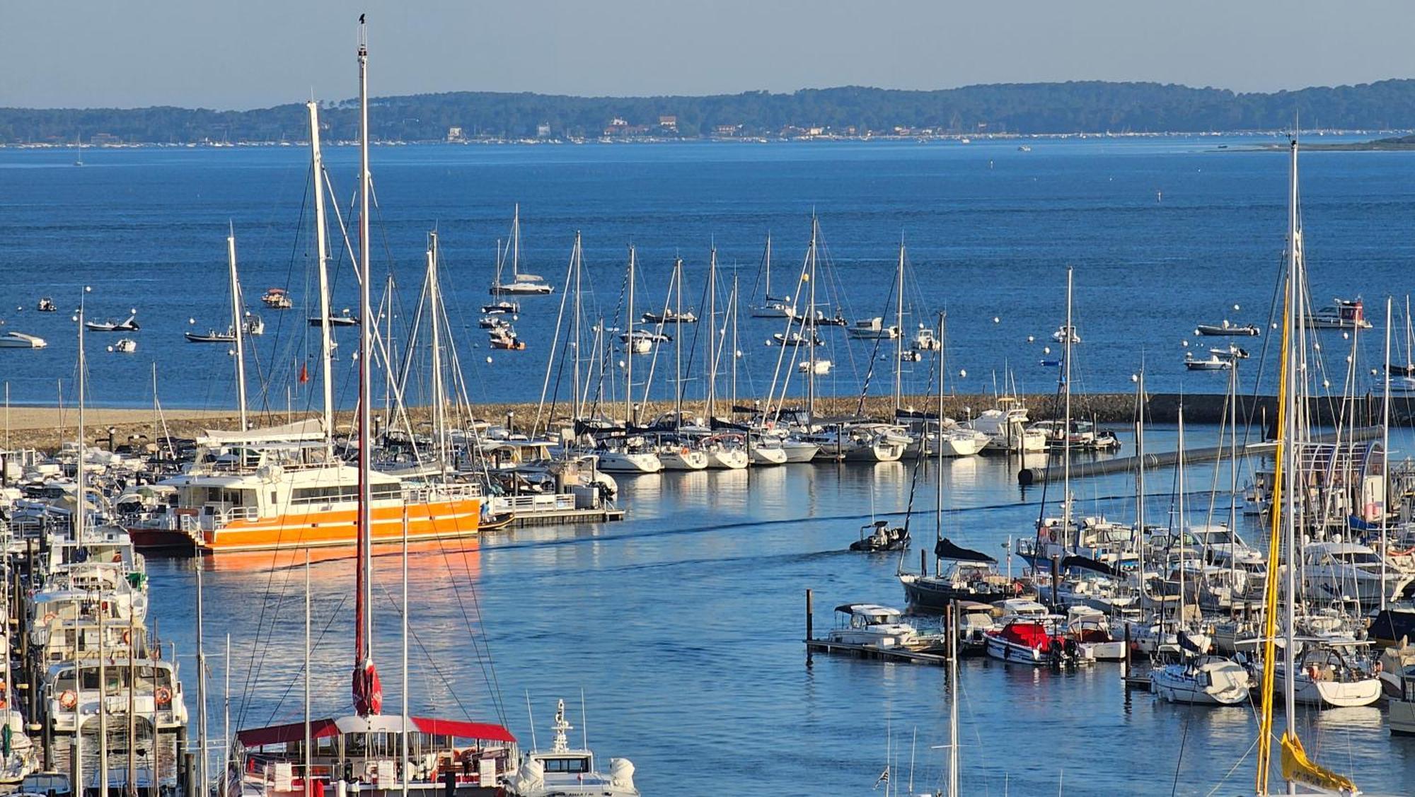 Appartamento Vue Panoramique Sur Bassin,Piscine Et Terrasse Arcachon Esterno foto